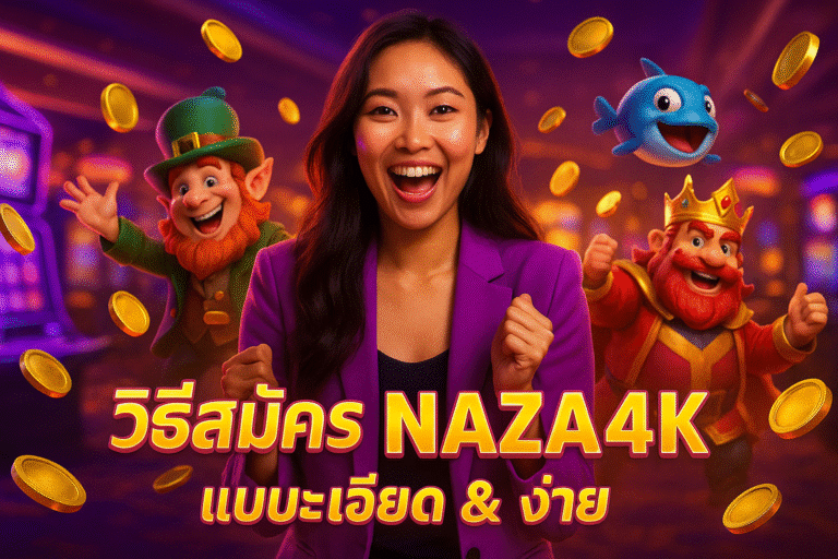วิธีสมัคร NAZA4K แบบละเอียด & ง่าย