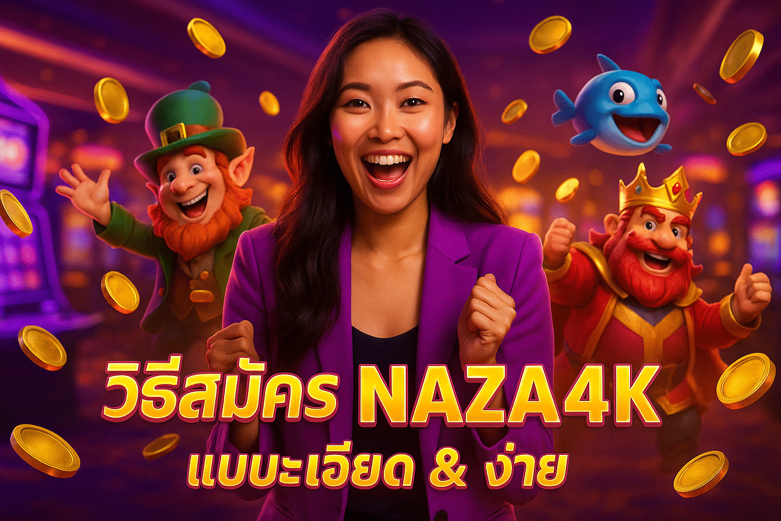 วิธีสมัคร NAZA4K แบบละเอียด & ง่าย