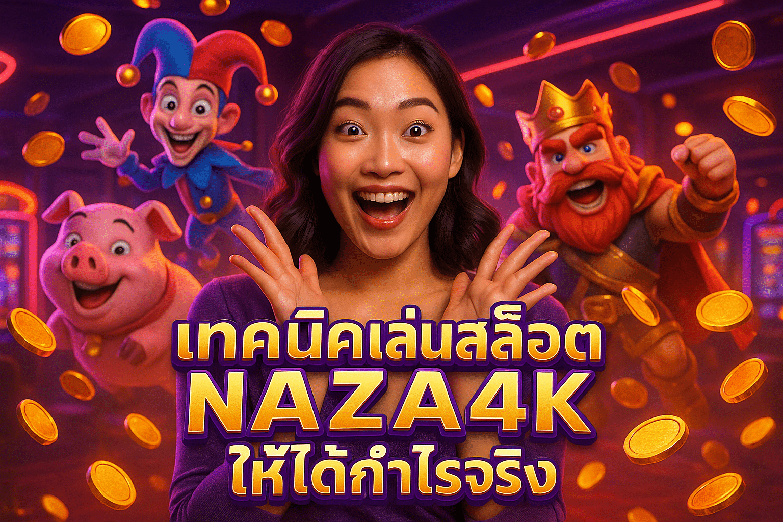เทคนิคเล่นสล็อต NAZA4K ให้ได้กำไรจริง
